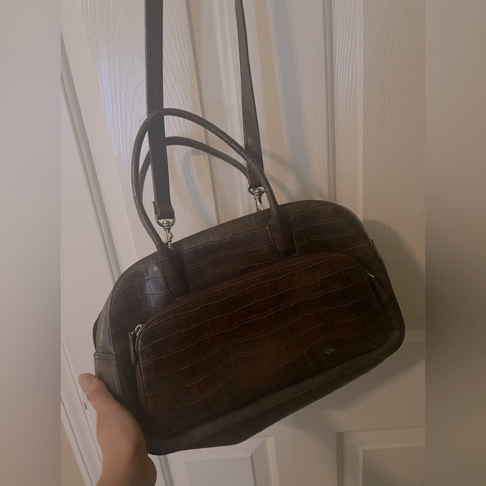 Liz Clairborne mock crock bag
